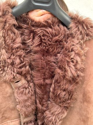 Montone Shearling donna marrone