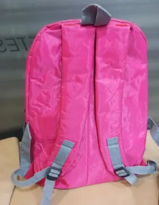 Mochila escolar rosa
