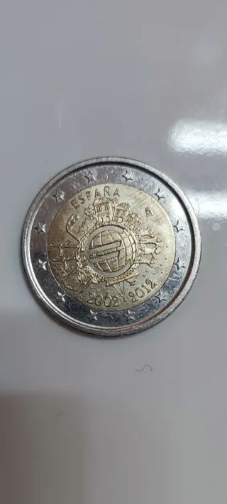 Moneda 2€ España 2002-2012