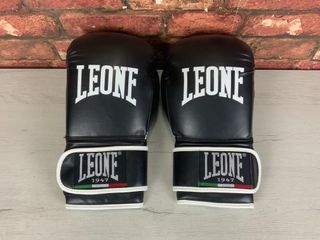 Guantes Boxeo Leone Flash Negros