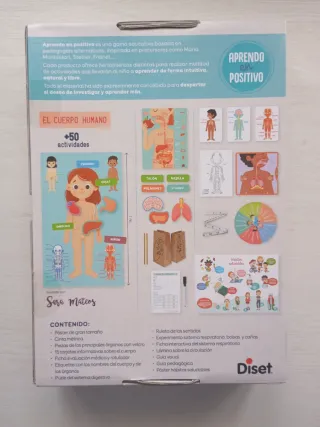 Juego educativo Diset El Cuerpo Humano