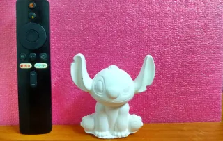 Figura de yeso de Stitch