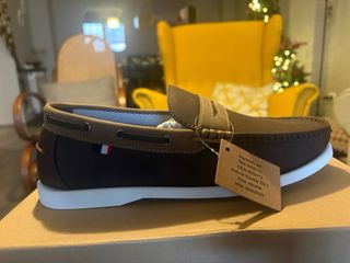 Mocasín marrón hombre talla 44
