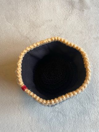 Gorro lana artesanal pompón