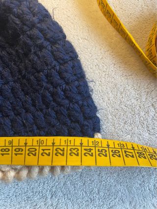 Gorro lana artesanal pompón