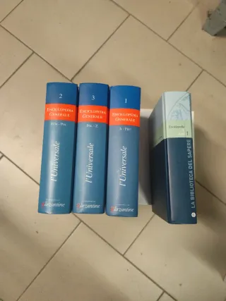 3 volumi enciclopedia generale