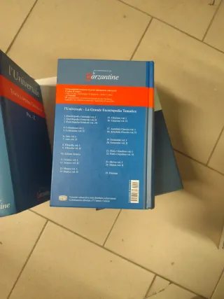 3 volumi enciclopedia generale