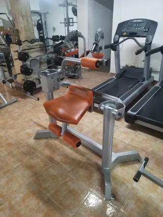 Lote de maquinaria de gimnasio: