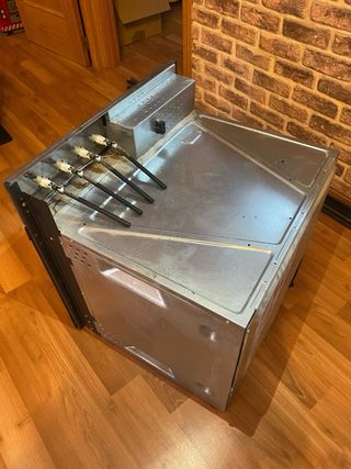 Horno de cocina acero inoxidable