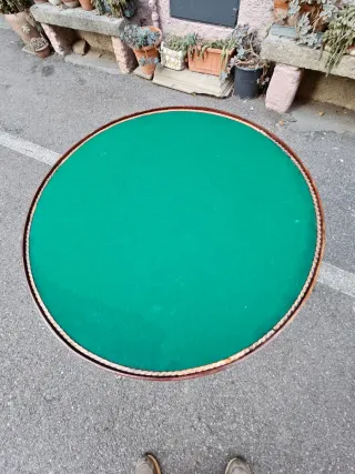 Tavolino Gueridon Antico in Legno Napoleone III