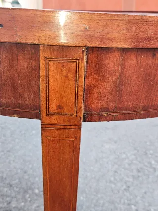 Tavolino Gueridon Antico in Legno Napoleone III