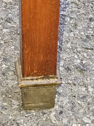 Tavolino Gueridon Antico in Legno Napoleone III