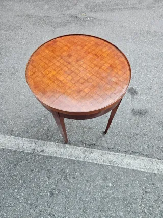 Tavolino Gueridon Antico in Legno Napoleone III