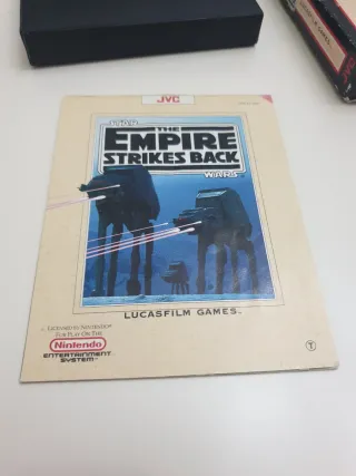 Empire Strikes Back Nintendo Nes pal B esp