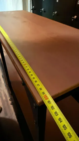 Mueble industrial metal y madera