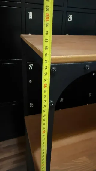 Mueble industrial metal y madera