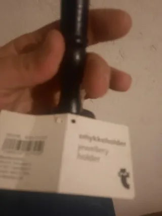 Manichino porta gioielli nero