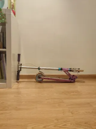 Patinete Oxelo Morado con Freno en Manillar