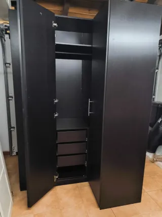 Armario vestidor esquinero Ikea komplement