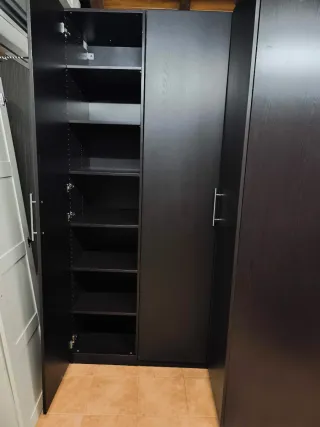 Armario vestidor esquinero Ikea komplement