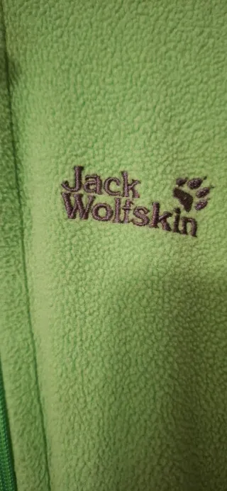 Chaqueta Polar Jack Wolfskin Verde Lima