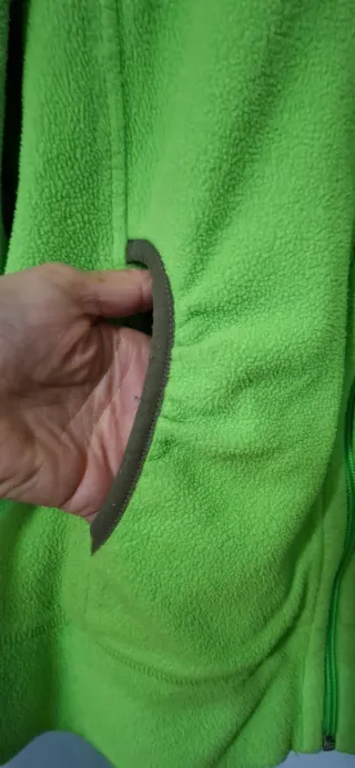 Chaqueta Polar Jack Wolfskin Verde Lima