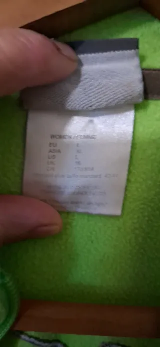 Chaqueta Polar Jack Wolfskin Verde Lima