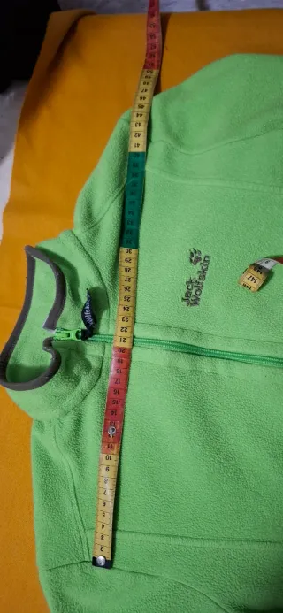 Chaqueta Polar Jack Wolfskin Verde Lima