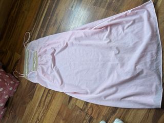 Conjunto vintage años 60 camisón y bata