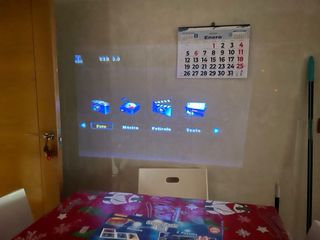 Proyector Ivolum Negro/Plateado