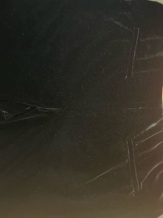 Pantalón Mango Terciopelo Negro Talla XL