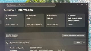 PC Gaming Ryzen 7 32GB RAM GTX 1660 Ti