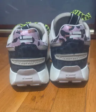 Zapatillas Dr Franklin Talla 36 Beige/Multicolor