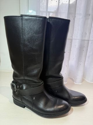 Botas Zara Negras Talla 38