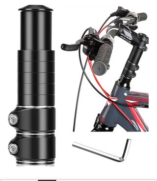 Elevador Manillar Bicicleta Negro