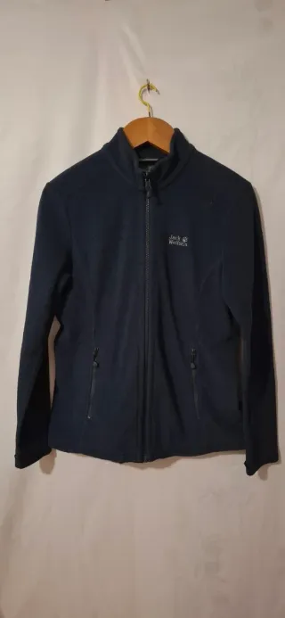 Chaqueta Softshell Jack Wolfskin Negra