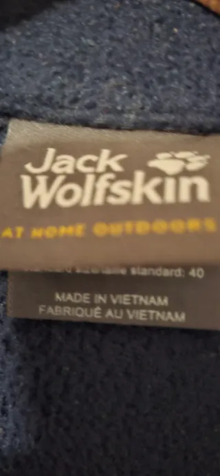 Chaqueta Softshell Jack Wolfskin Negra