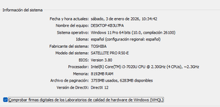 Portátil/Laptop Toshiba Satellite Pro R50-E-12Q I3