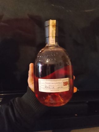 Garrafa Whisky vintage antiga ano 95