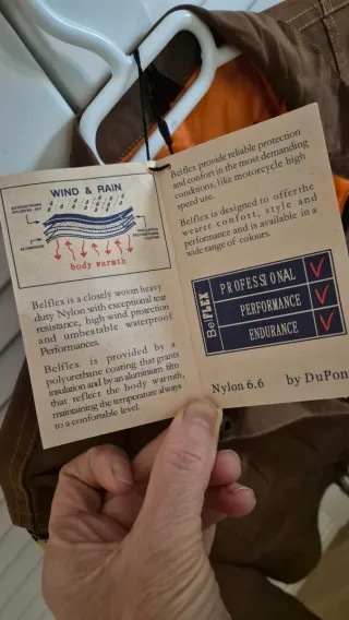 Chaqueta motera Belstaff auténtica estrenar