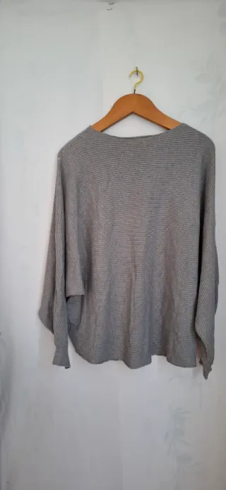 Conjunto punto gris 2 piezas jersey murciélago