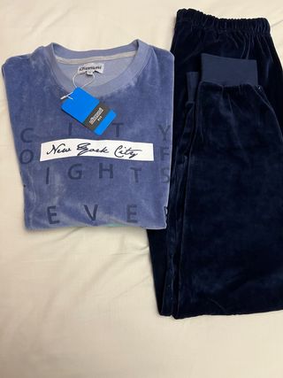 Pijama Diassi Hombre Talla M Azul