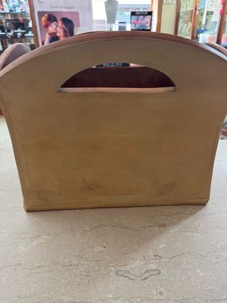 Portariviste Vitullo ceramica decorato fiori