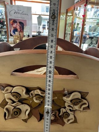 Portariviste Vitullo ceramica decorato fiori