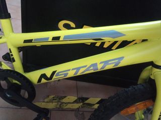 Bicicleta Nstar niño 20 pulgadas, amarilla