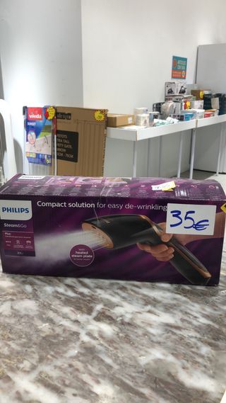 Plancha Vertical Philips Steam&Go