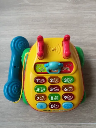 Teléfono Juguete Vtech Súper Rodófono