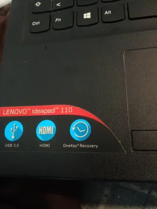 Portátil Lenovo Negro