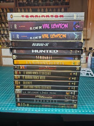 Lote Películas DVD Acción, Suspense, Terror