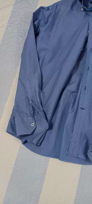 Camisa azul Easy Wear hombre